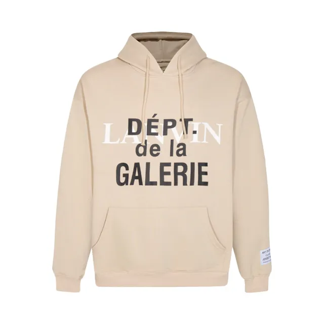 Lanvin x Gallery Dept Dépt. de la Galerie Beige Graphic Hoodie
