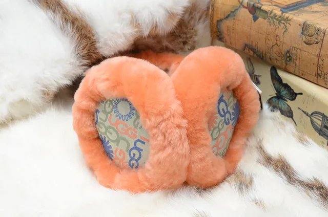 UGG Tasman Shearling Ear Warmers Multicolor Beanie