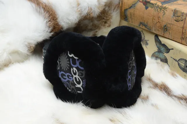 UGG Tasman Shearling Ear Warmers Multicolor Beanie