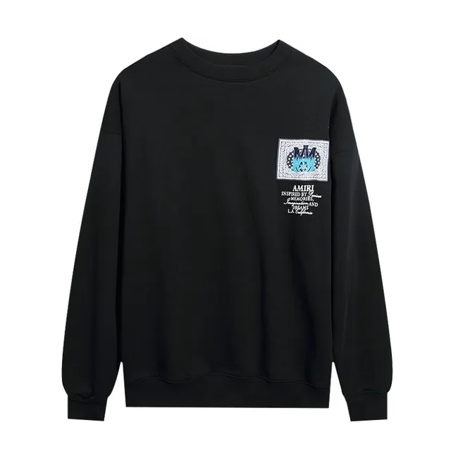 Amiri Graphic Print Crewneck Sweater