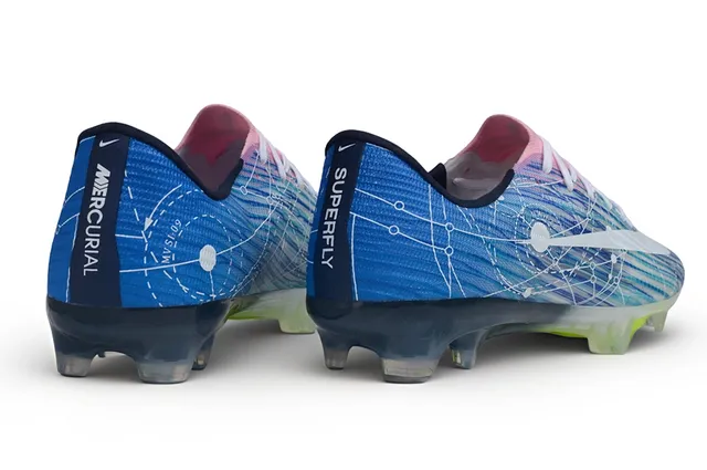 Nike Mercurial Vapor Blue Multicolor Low-Cut Synthetic Upper Firm-Ground Soccer Shoes