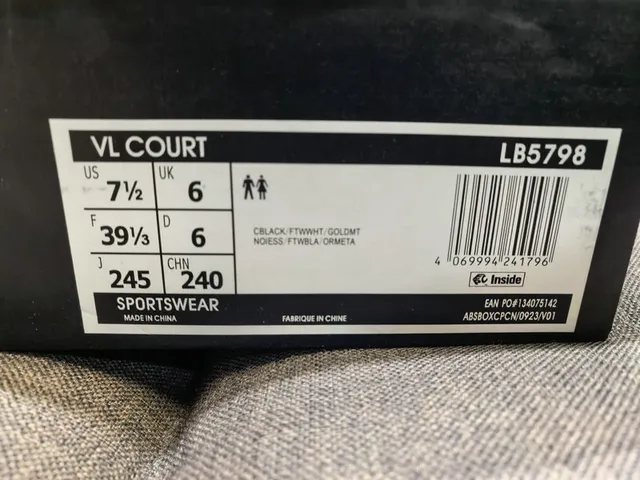Adidas Black White Quilted Upper Three-Stripe Side Panel Lifestyle Sneakers