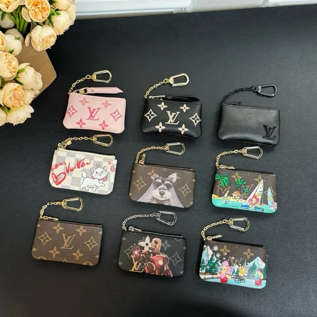 Louis Vuitton Monogram Lanyard Card Holder