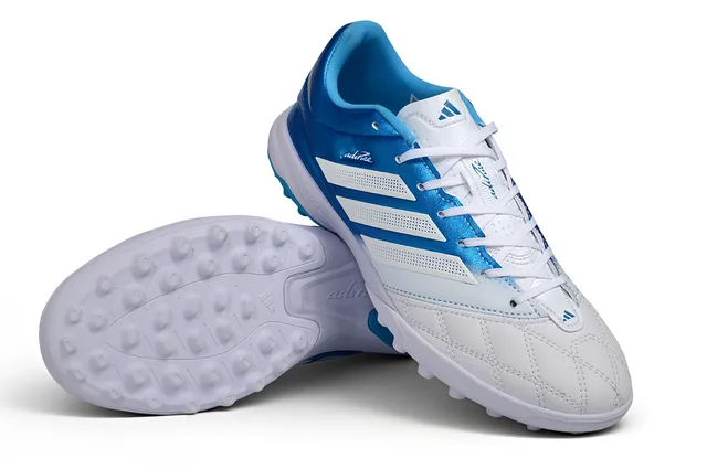 Adidas adizero Lightstrike Neon Yellow White Black Turf Soccer Shoes