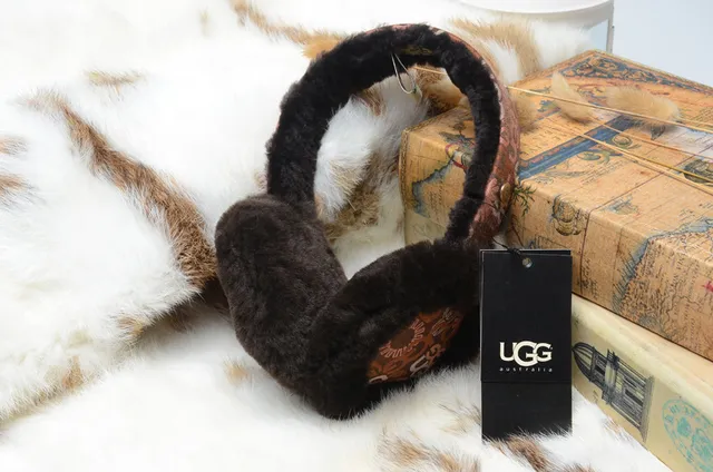 UGG Tasman Shearling Ear Warmers Multicolor Beanie
