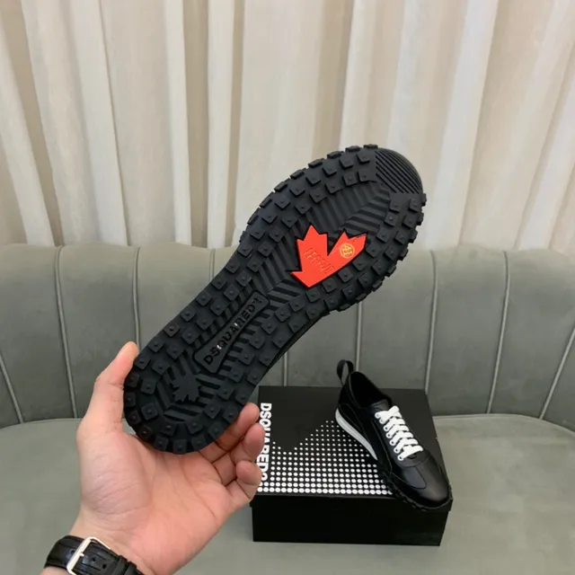 Dsquared2 ICON Black and White Lifestyle Sneakers