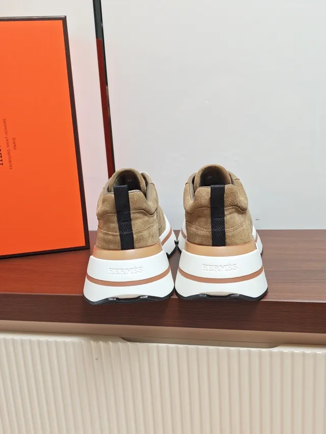 Hermès Suede Chunky Lifestyle Sneaker