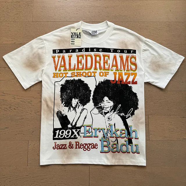 Vale Forever Paradise Tour 199X Erykah Badu Jazz & Reggae Graphic T-Shirt