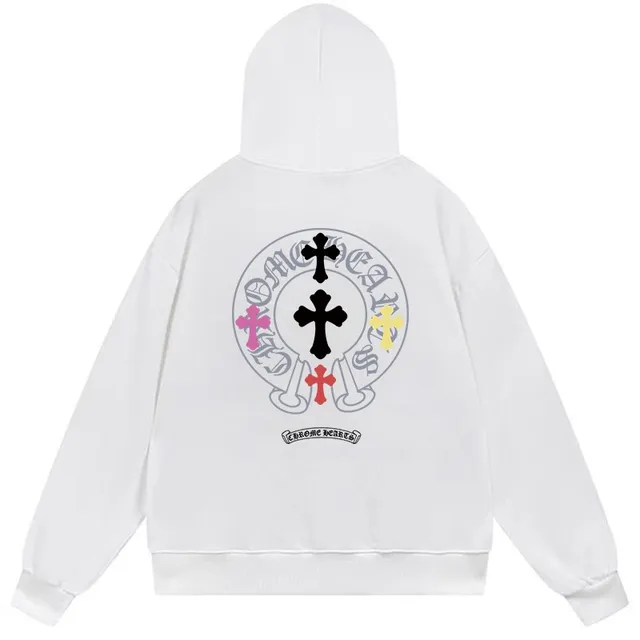 Chrome Hearts Cross Circle Graphic Black Hoodie