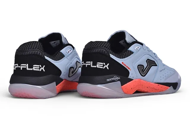 Joma Top-Flex Blue Orange Synthetic Upper Sneakers