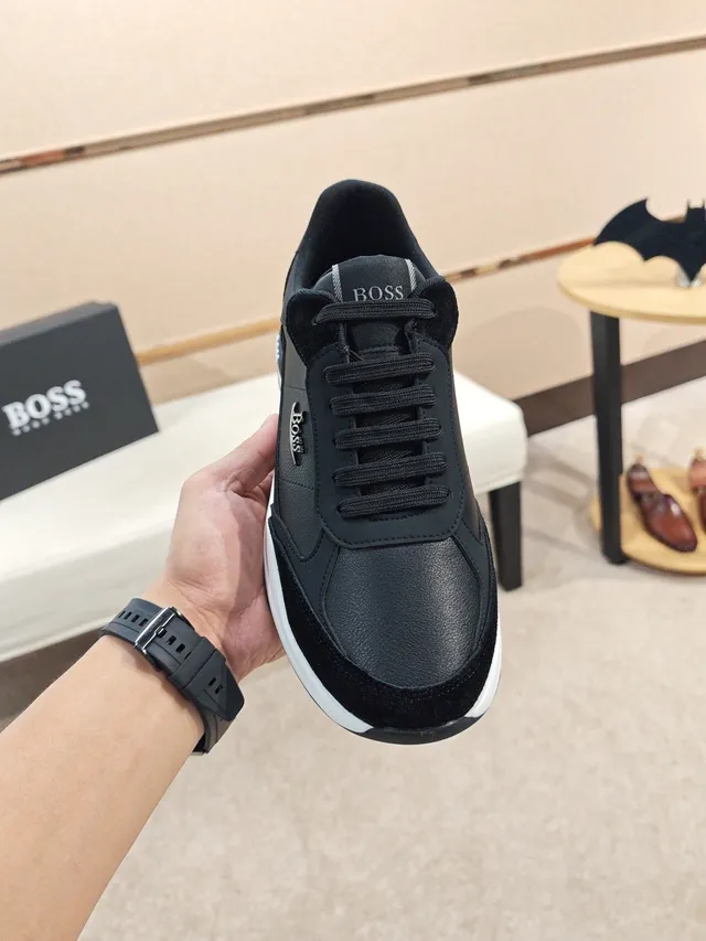 Hugo Boss Black and White Lifestyle Sneaker