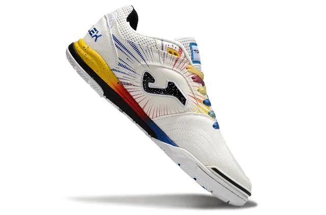 Joma Multicolor White Low-Top Mesh Upper Sneakers