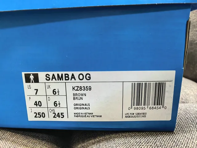 Adidas Samba White Brown Lifestyle Sneakers
