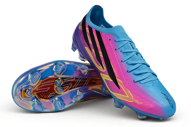 Puma Hyperfast Gradient Pink Purple Blue Firm-Ground Soccer Shoes
