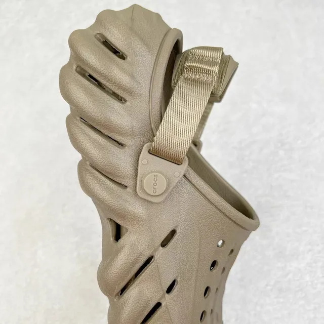 Crocs Echo Clog Beige Molded Foam Clog