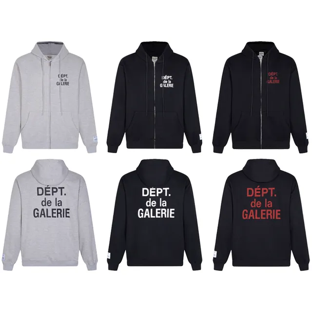 Gallery Dept DÉPT. de la GALERIE Graphic Zip-Up Hoodie