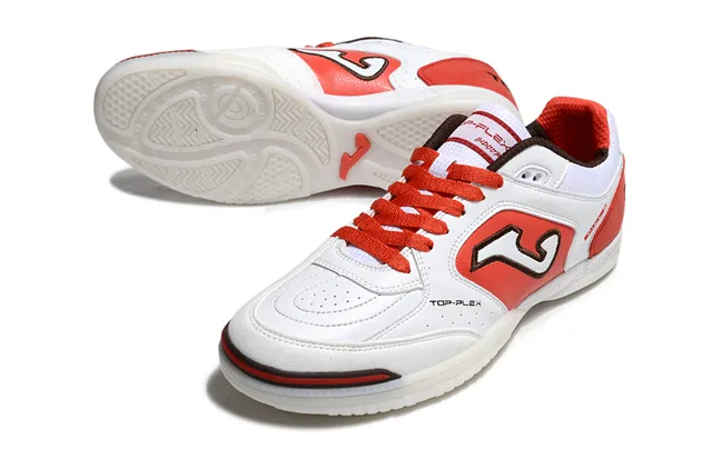 Joma Top-Plex White Blue Synthetic Upper Sneakers