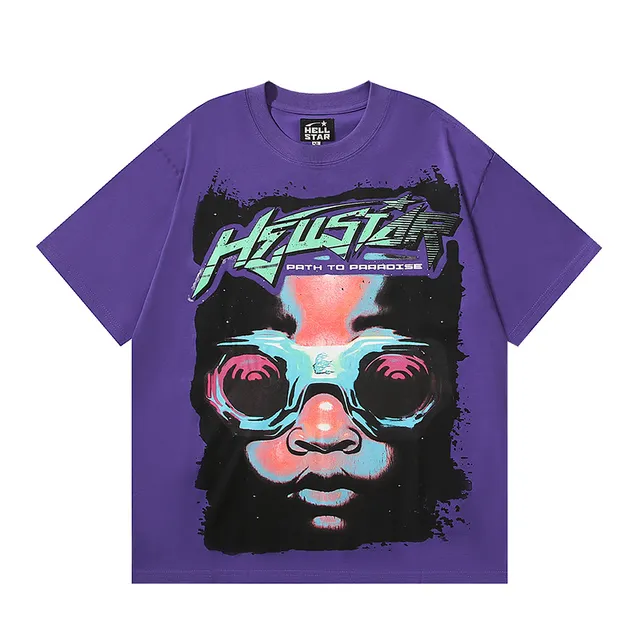 Hellstar Path to Paradise The Future Is Hellstar Oversized Graphic T-Shirt
