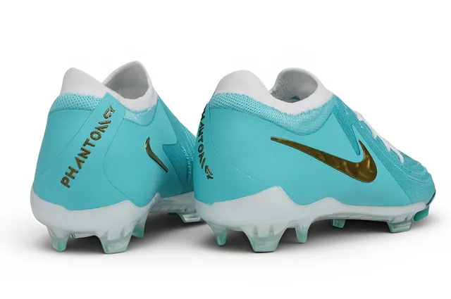 Nike Phantom GT Turquoise Gold Firm-Ground Soccer Shoes