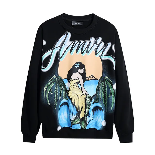 Amiri Graphic-Print Crewneck Sweater