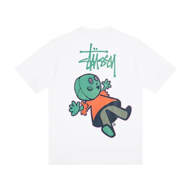 Stussy Graphic Print Crew Neck T-Shirt