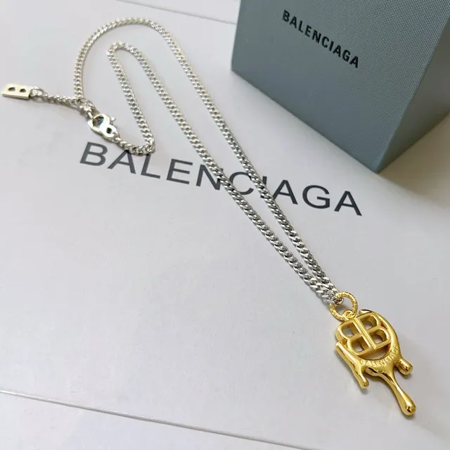 Balenciaga Embroidered Logo Washed Gray Ribbed Crewneck Sweater