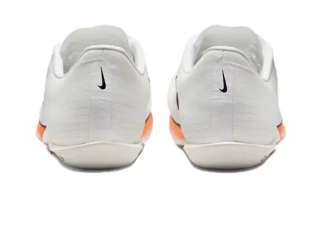Nike White Black Orange Track Spike Running Shoes