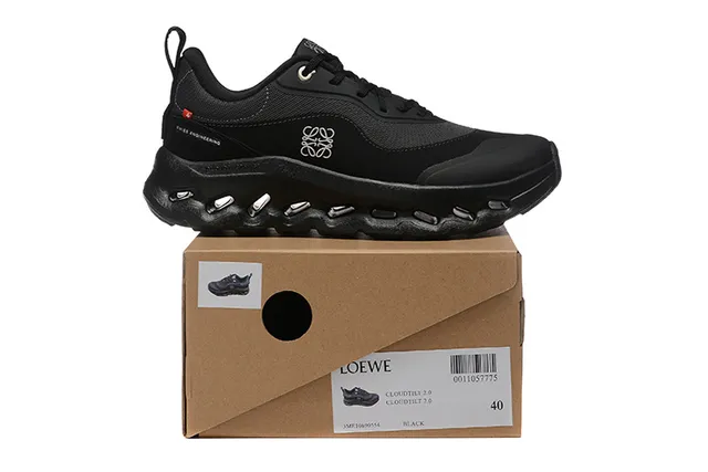 On Cloudmonster All-Black Running Shoes