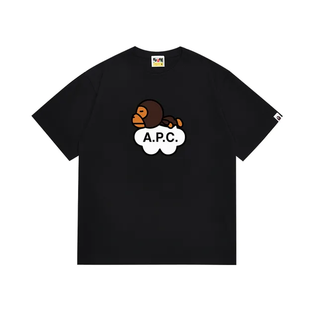 A.P.C. Graphic Ape Cloud Print T-Shirt