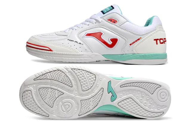 Joma Top-Plex White Blue Synthetic Upper Sneakers