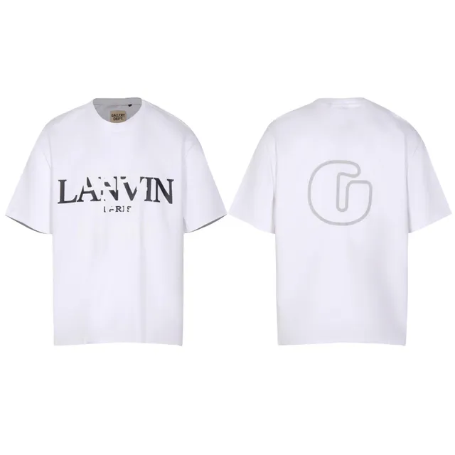 Lanvin Oversized Typographic Print T-Shirt