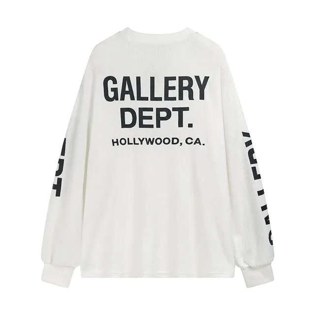 Gallery Dept Waffle-Knit Oversized Crewneck Sweater
