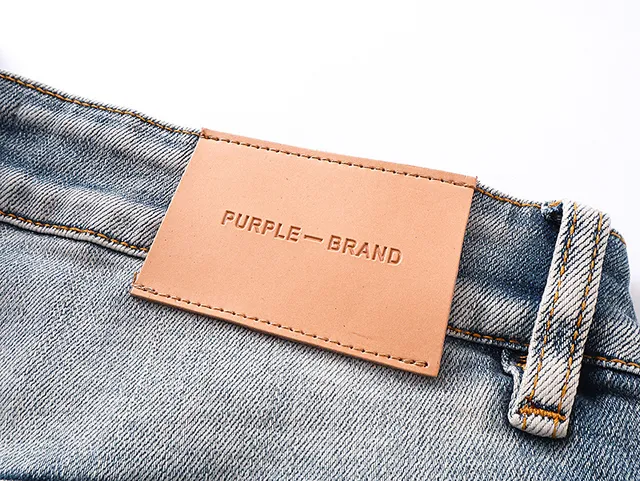 Purple Brand Light-Wash Paint-Splatter Distressed Slim-Fit Jeans